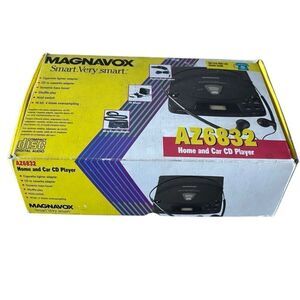 Magnavox AZ6832 Vintage Home And Car CD Player *Read*